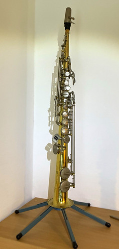 Schenkelaars sopransaxophon - schenkelaars,